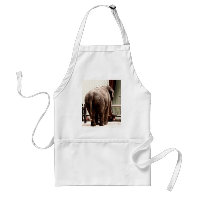 Tablier sans valeur d'éléphant (Devant)
