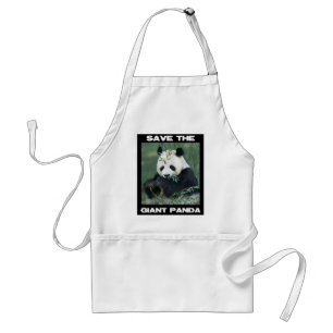 Tablier Sauvez le panda géant