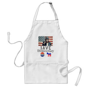 Tablier Save Democracy Apron