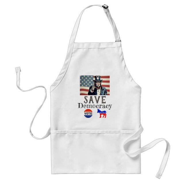 Tablier Save Democracy Apron (Devant)