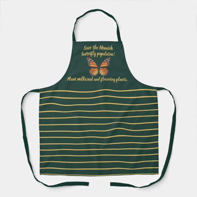 Tablier Save the Monarch butterfly (Recto)
