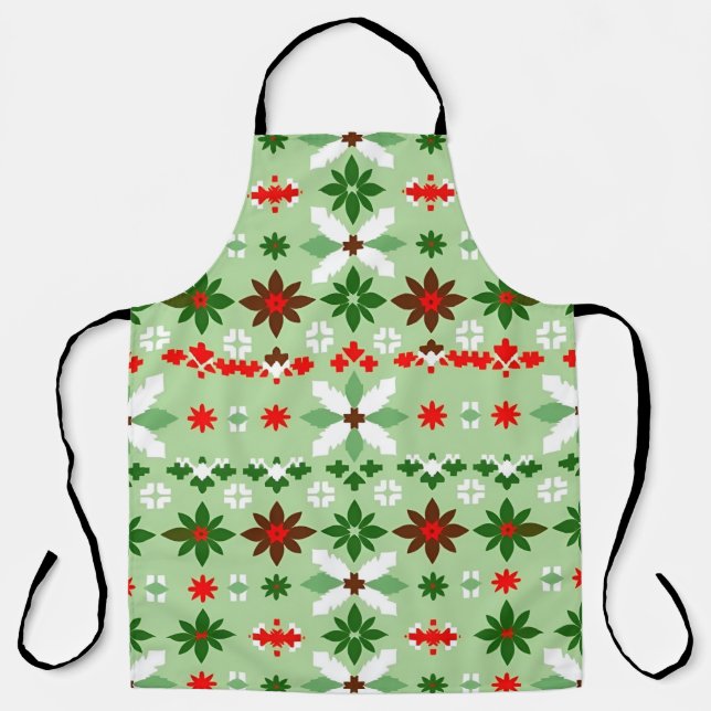 Tablier Scandinavian Fair Isle Christmas Edition 4 (Recto)