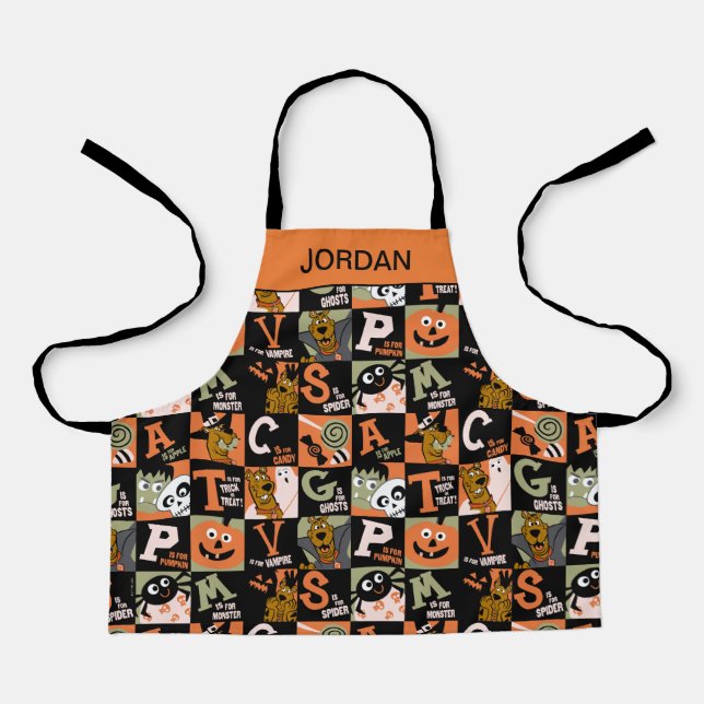 Tablier Scooby-Doo | Motif Halloween (Recto)