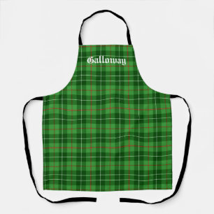 Tablier Scotland Galloway District Tartan Personnalisé