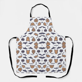 Tablier Scray Halloween Motif Citrouille