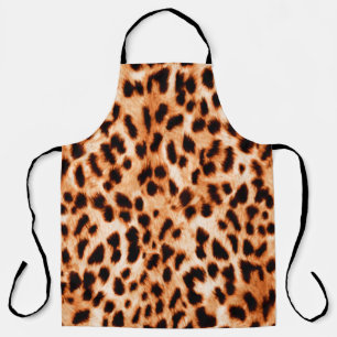 Tablier Seamless animal print Beautiful watercolor spotted
