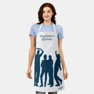 Tablier Seinfeld   Graphique de silhouette de groupe