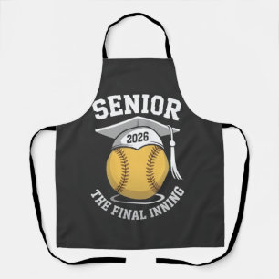 Tablier Senior The Final Inning 2026 Softball Graduation