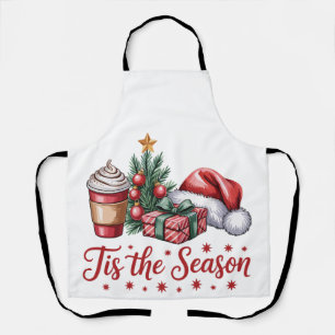 Tablier Sentez Jolly Christmas Tree Hot Cocoa Holiday