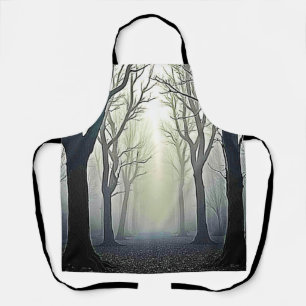 Tablier Sentier forestier brumeux : Beauté inquiétante
