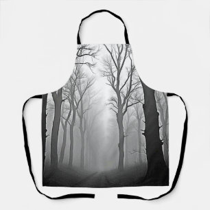 Tablier Sentier mystérieux de la forêt brumeuse
