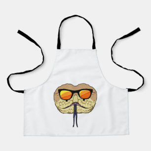 Tablier Serpent avec lunettes de soleil