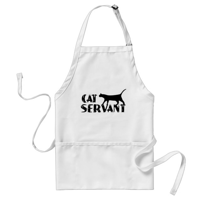 Tablier Serviteur de chat (Devant)