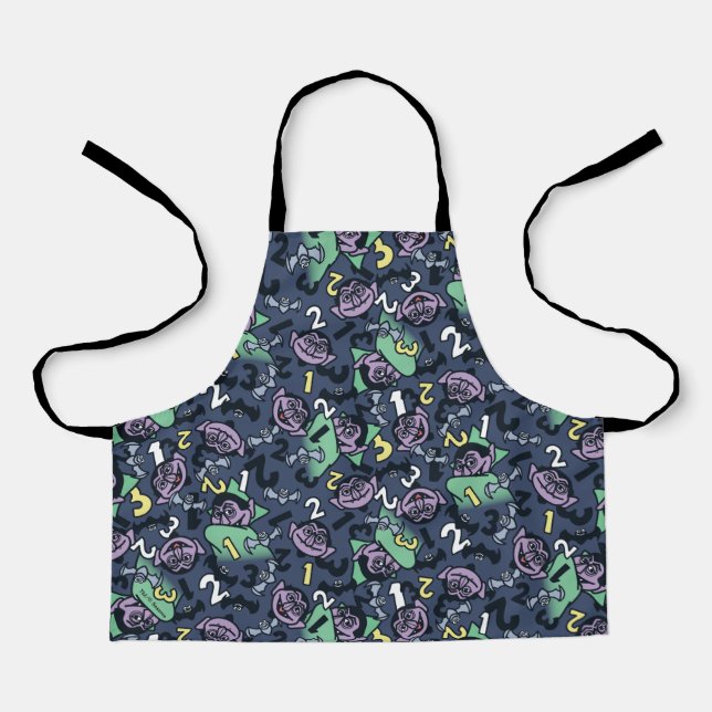 Tablier Sésame Sésame | Count von Count Doodle Motif (Recto)