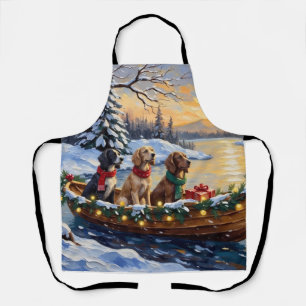 Tablier Setter Anglais Noël Bateau Fêtes