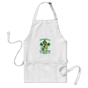 Tablier Shamrock O'saurus Rex   Saint Patrick's Day