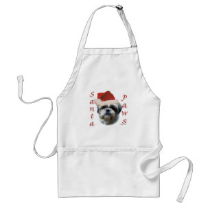 Tablier Shih Tzu Père Noël Paws