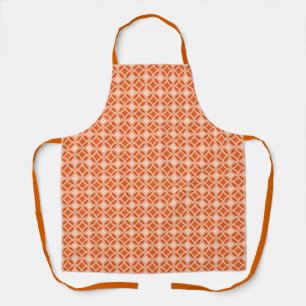 Tablier Shippo avec Motif Fleur, Mandarin Orange