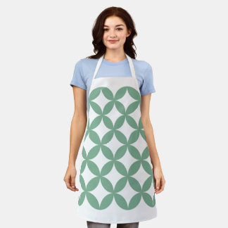 Tablier Shippo Vert - Cuisine Japonaise