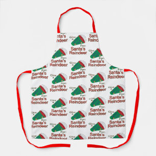 Tablier Shout Out pour Père Noël Reindeer