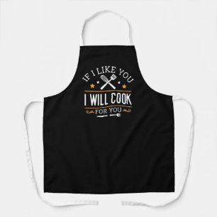 Tablier Si Je Vous Aimerais, Je Cuisinerai Pour Vous