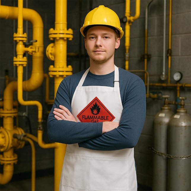 Tablier Signal d'avertissement de danger Étiquette de la s (Créateur téléchargé)