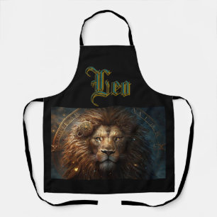 Tablier Signe du zodiaque Lion