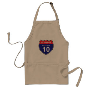 TABLIER SIGNE ROUTIÈRE USA INTERSTATE 10 CALIFORNIE