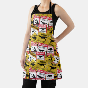 Tablier Signes de prudence Dinosaure