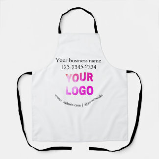 Tablier simple et minimal ajouter votre logo/design ici te
