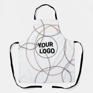 Tablier simple personnalisé minimal ajouter votre logo adr