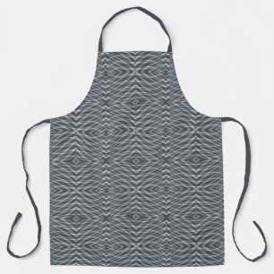 Tablier Sine Wave Pulse Signal moderne Art Abstrait Design