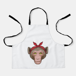 Tablier Singe avec Bandana