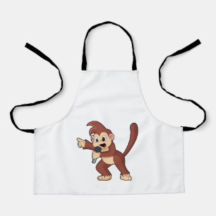 Tablier Singe comme Singe avec Microphone.PNG