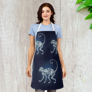 Tablier Singe diamant