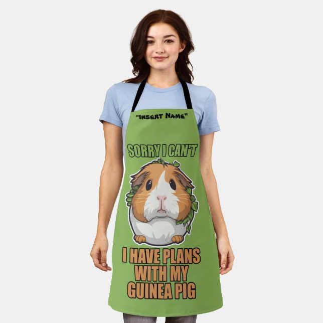Tablier Sir Squeaks-a-Lot, Esquire (Porté)