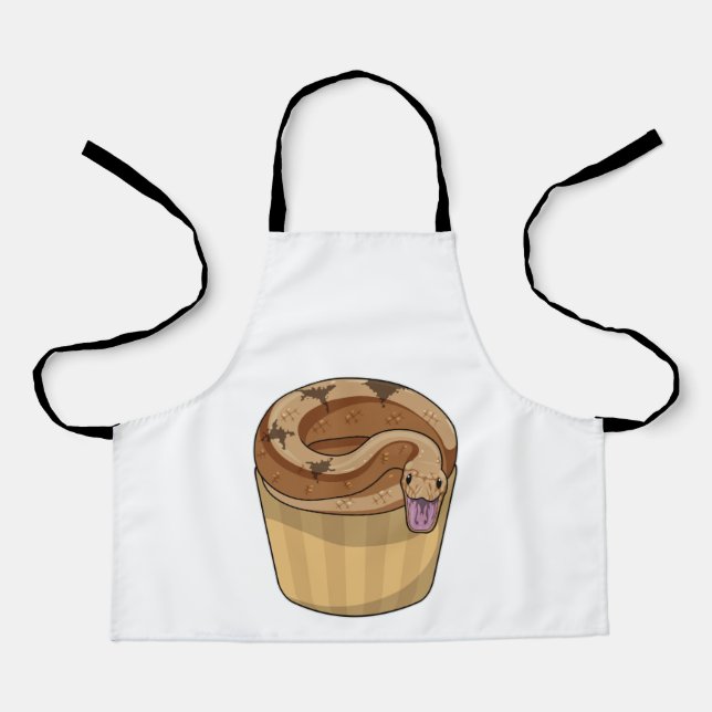 Tablier Snake with Muffin (Recto)