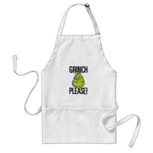 Tablier Snarky Grinch   Drôle de Grinch s'il vous plaît ci