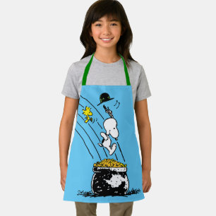 Tablier Snoopy Jumping dans le pot d'or