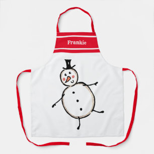 Tablier Snowman