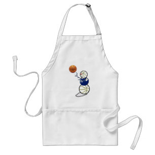 Tablier Snowman de basket