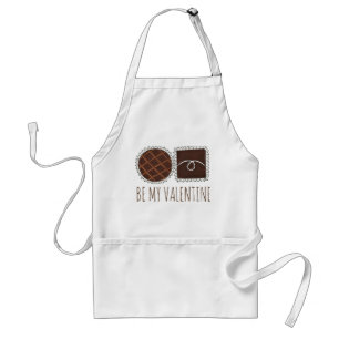 Tablier Sois ma Saint Valentin Bonbon au chocolat Bonbon C