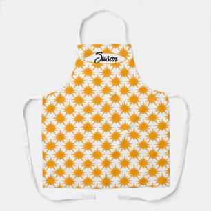 Tablier Soleil orange jaune soleil