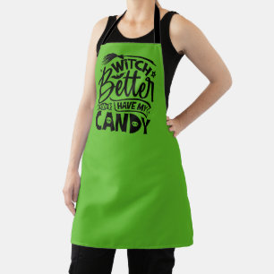 Tablier Sorcière Il Vaut Mieux Avoir Mon Bonbon