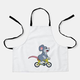 Tablier Souris avec vélo