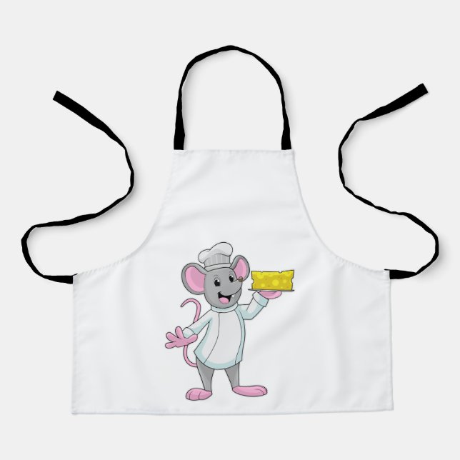 Tablier Souris comme cuire avec du fromage (Recto)