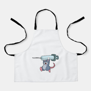 Tablier Souris comme infirmière avec Syringe.PNG