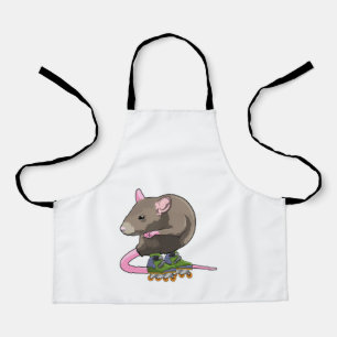 Tablier Souris comme Patinage en ligne avec Patins en lign