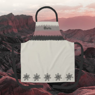 Tablier Southwestern Ajouter un nom Natural Earth Tones Ap