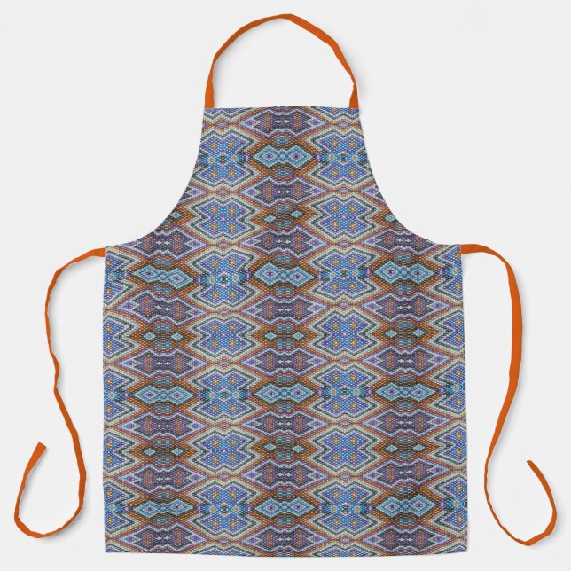 Tablier Southwestern Bead Art (Recto)